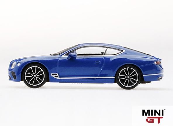 MINI GT ベントレー・コンチネンタル GT 　ブルー(チェイスカー) Amazon | MINI GT 1:64 Scale Model MiJo TOYS EXCLUSIVE