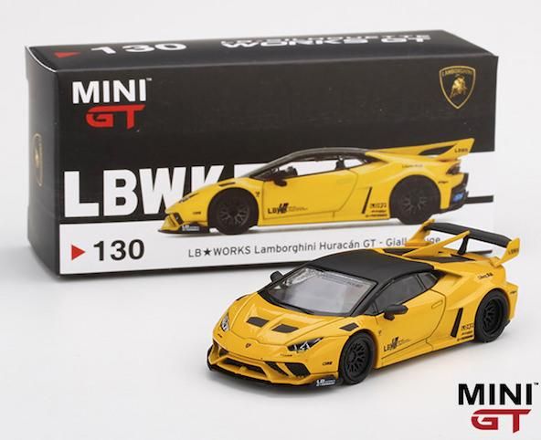 1/64スケール MINI GT「LB☆WORKS ランボルギーニ・ウラカンGT