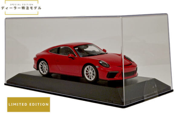 スパーク 1/43 ポルシェ 911 GT3 ツーリングパッケージ オレンジ-