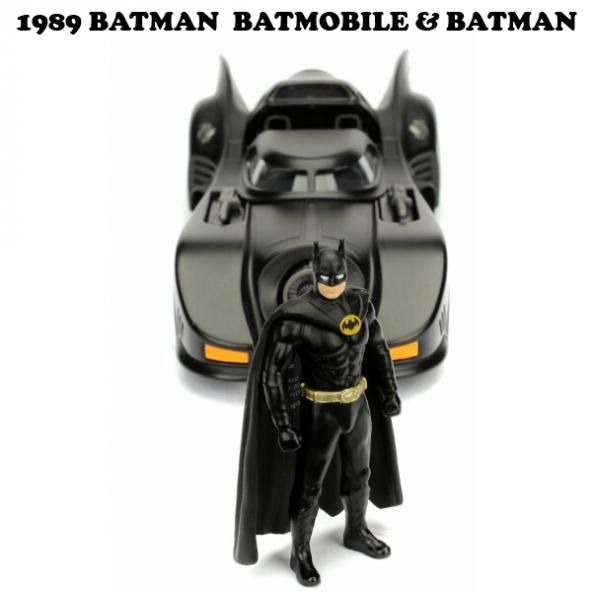 1/24スケール 1989 BATMAN BATMOBILE W/BATMAN 