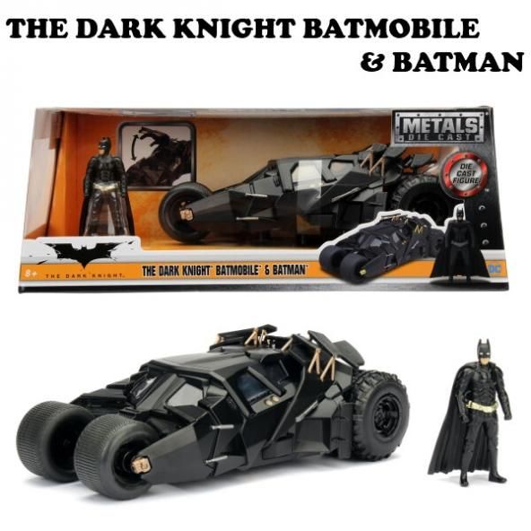 1/24スケール 2008 THE DARK KNIGHT BATMOBILE W/BATMAN 