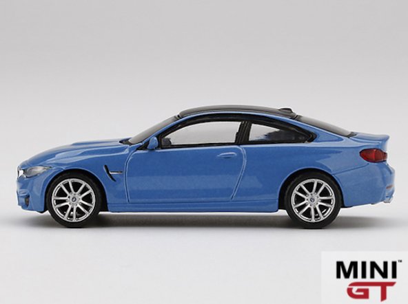 1/64スケール MINI GT「BMW M4」 (F82) Yas Marina Blue Metallic