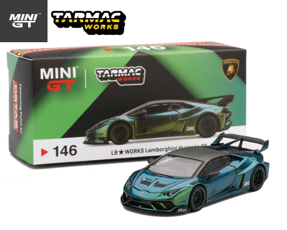 MINI GT x TARMACコラボ 1/64スケール「LB☆WORKS ランボルギーニ