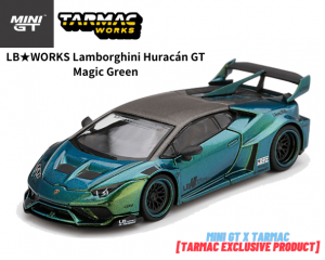 ランボルギーニアヴェンタドール リバティーウォーク LB minigt 1/64スケール MINI GT「LB☆WORKS ランボルギーニ・アヴェン