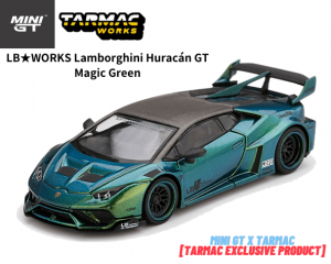 1/64スケール MINI GT「LB☆WORKS ランボルギーニ・アヴェンタドール