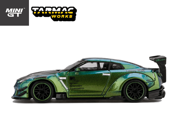 MINI GT x TARMACコラボ 1/64スケール「LB☆WORKS 日産GT-R