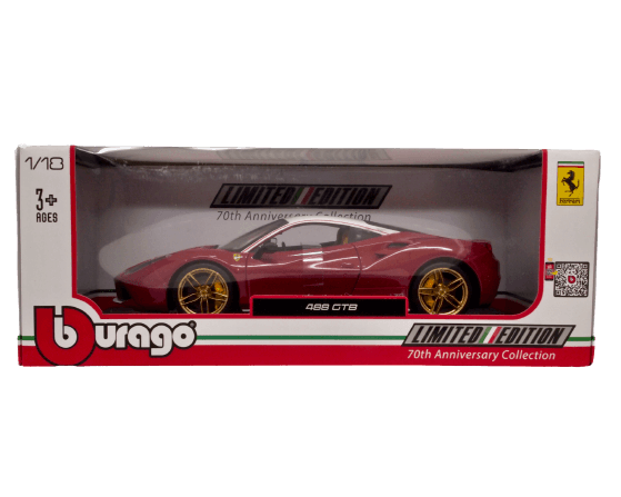 ブラーゴ 1/18スケール「フェラーリ488GTB 