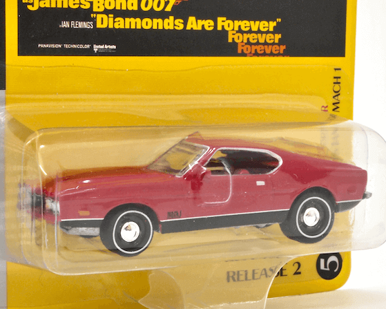 ジョニーライトニング 1/64スケール「1971 フォード・マスタング Mach 1(007 Diamonds Are  Forever)」｜007グッズ、ミニカー、ボンドカー｜【スターホビーミニカーストア】ミニカーと自動車の雑貨・グッズの総合通販サイト