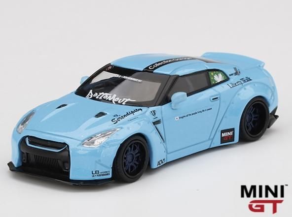 MINI GT 1/64スケール「LB☆WORKS 日産GT-R (R35) Type 1, Rear