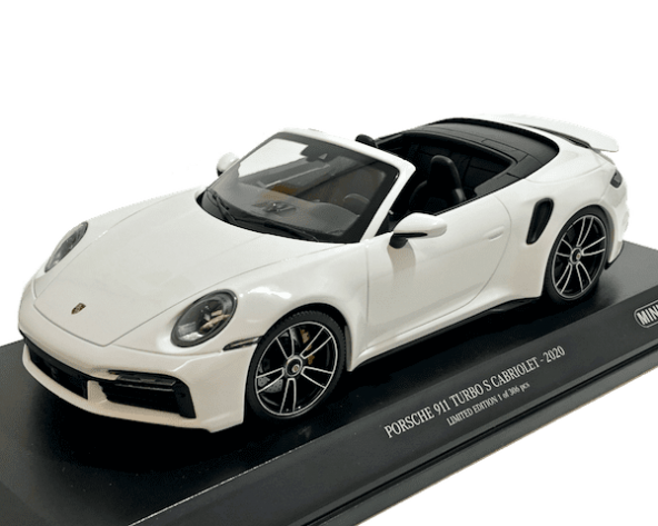 ミニチャンプス 1/18スケール「ポルシェ911(992)ターボS カブリオレ