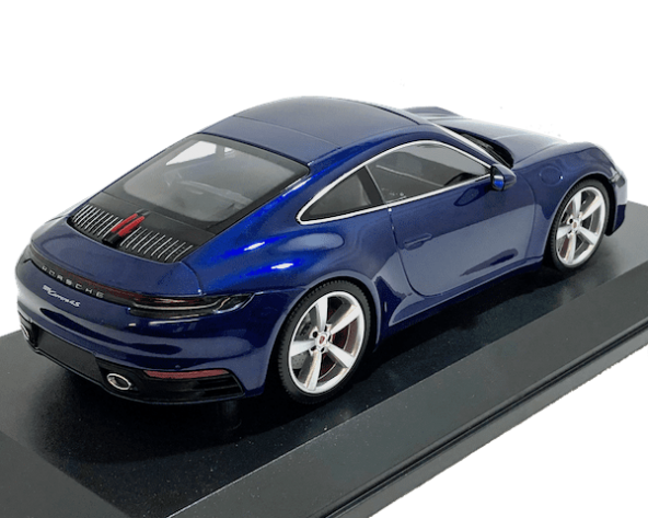 手数料安い ミニチャンプス 1/18 ポルシェ 911 (992) カレラ 4S ブルー