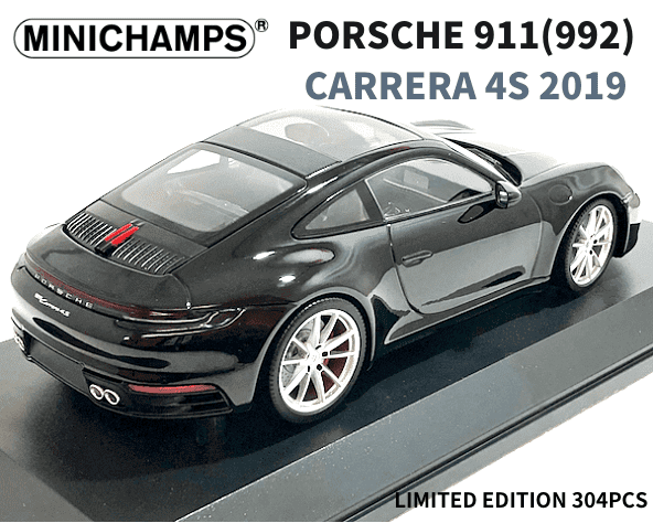 1/43 ミニチャンプス ポルシェ 991.2 GT2RS ブラック 限定252 - ミニカー