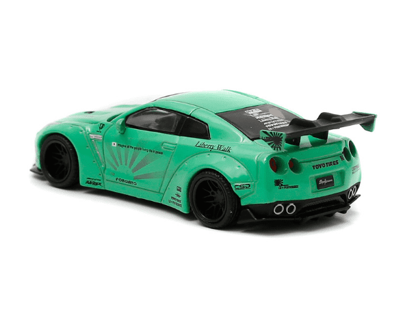 1/64スケール MINI GT「LB☆WORKS Nissan GT-R」(ライトグリーン 1/64スケール MINI GT「LB☆WORKS Nissan GT-R」(ライトグリーン