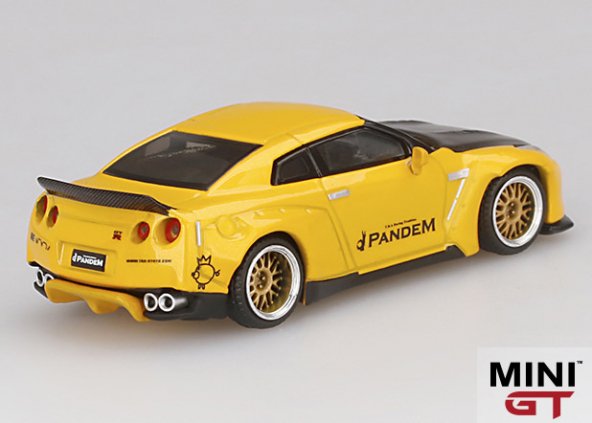 1/64スケール MINI GT「PANDEM 日産GT-R(R35)Duck Tail」(メタリック