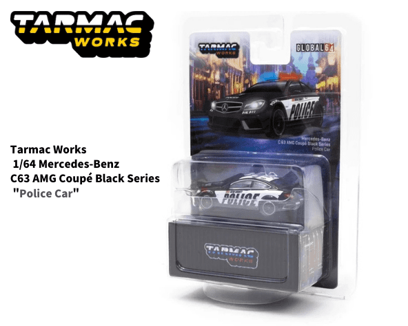 TARMAC WORKS 1/64スケール「メルセデスベンツC63 AMG ブラック TARMAC WORKS 1/64スケール「メルセデスベンツC63 AMG ブラック