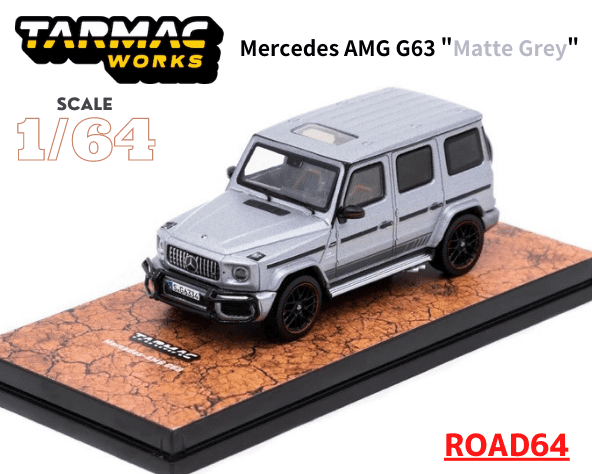 TARMAC WORKS 1/64スケール「メルセデスAMG G63」(マットグレー