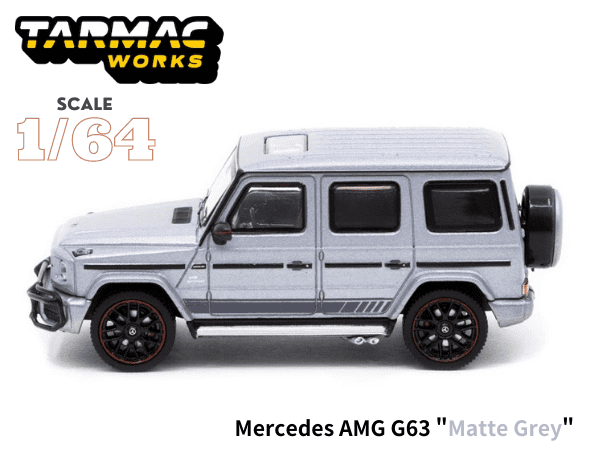 TARMAC WORKS 1/64スケール「メルセデスAMG G63」(マットグレー