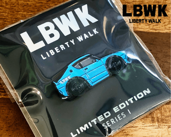 Liberty Walk「LBWK ピンバッチ」(デザイン/KEN & MARY)｜Liberty Walk