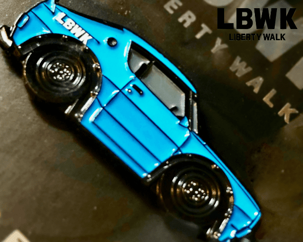 Liberty Walk「LBWK ピンバッチ」(デザイン/KEN & MARY)｜Liberty Walk