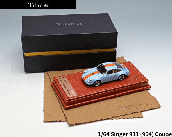 MAKEUP/Titan64 1/64スケール「シンガー911 (964) クーペ」(ガルフ