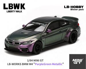 1/64スケール MINI GT「LB☆WORKS ランボルギーニ・ウラカンGT 