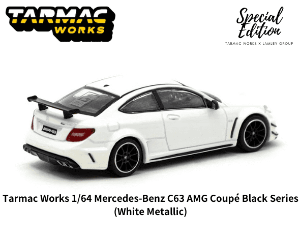 1/18 メルセデスベンツ Cクラス AMG C63 S coupe C63クーペ ディーラー特注 ミニカー パールホワイト - ミニカー
