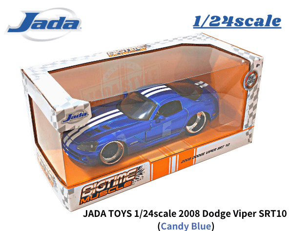 JADA TOYS 1/24スケール「2008 ダッジ・バイパー SRT10」(キャンディー ...