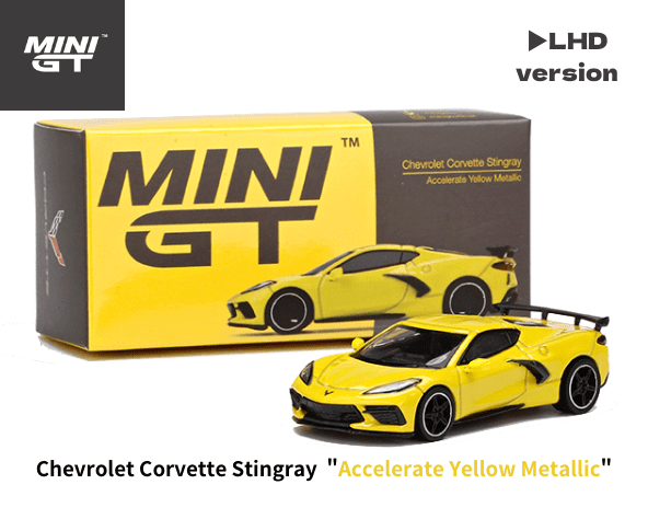 1/64スケール MINI GT「シボレー・コルベット スティングレイ 2020