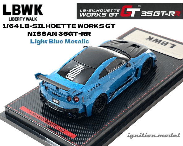 イグニションモデルLB-WORKS.GT-R(R35)Blue.Metallic