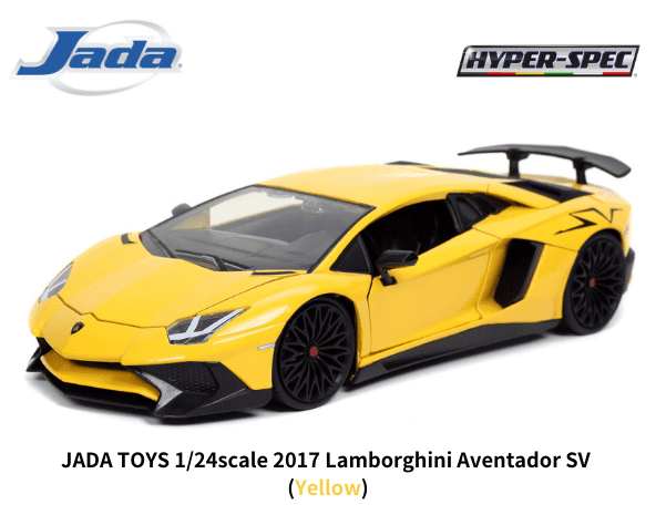 JADA TOYS 1/24スケール「ランボルギーニ・アヴェンタドールSV 