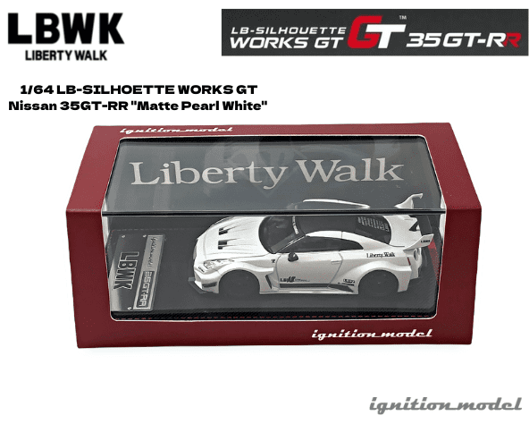 イグニッションモデル 1/64スケール「LBWK Silhouette WORKS GT 35GT