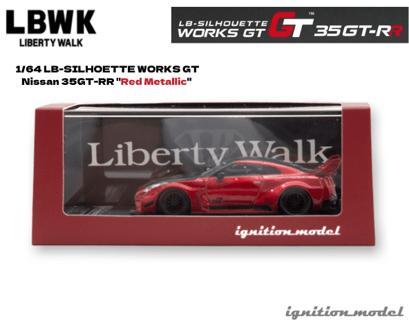 イグニッションモデル 1/64スケール「LBWK Silhouette WORKS GT 35GT 