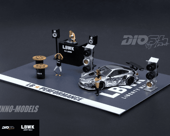 1/64スケールINNO Models「LBWK オートサロンセット」ミニカー ...