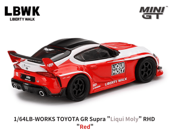 1/64スケール MINI GT「LB☆WORKS トヨタ GRスープラ