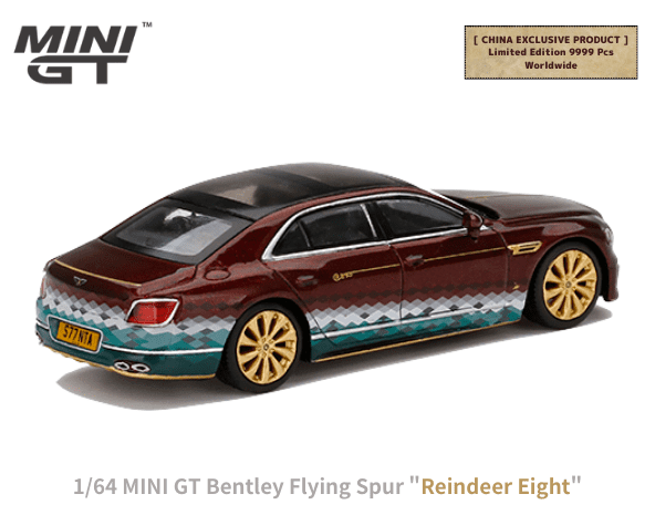 1/64スケール MINI GT「ベントレー・フライングスパーレインディア・エイト」ミニカー  ｜BMW、ミニカー｜【スターホビーミニカーストア】ミニカーと自動車の雑貨・グッズの総合通販サイト