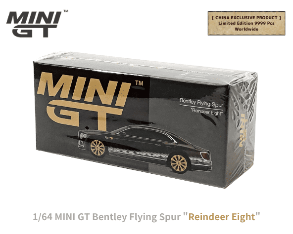 1/64スケール MINI GT「ベントレー・フライングスパーレインディア・エイト」ミニカー  ｜BMW、ミニカー｜【スターホビーミニカーストア】ミニカーと自動車の雑貨・グッズの総合通販サイト