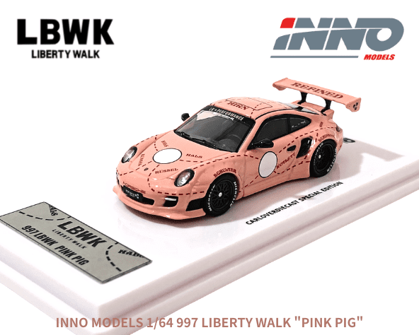 1/64スケール INNO Models「997 LBWK PINK PIG 1/64スケール INNO Models「997 LBWK PINK PIG