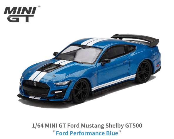 1/64スケール MINI GT「フォード・マスタング シェルビーGT500」(Ford