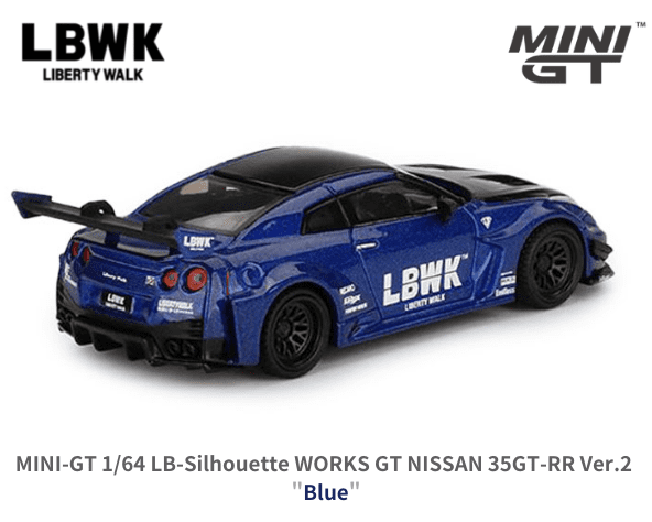 1/64スケール MINI GT「LB-Silhouette WORKS GT NISSAN 35GT-RR Ver.2 