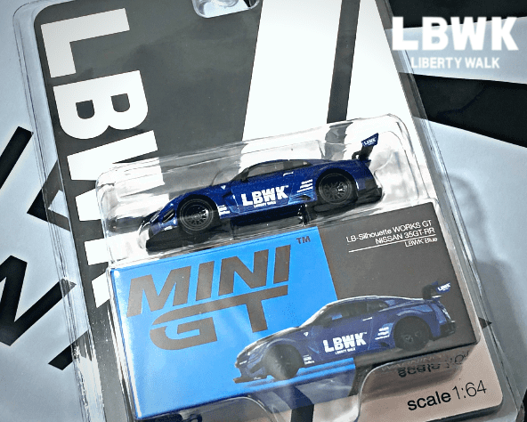 1/64スケール MINI GT「LB-Silhouette WORKS GT NISSAN 35GT-RR Ver.2 