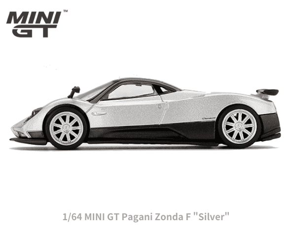 【即納】 1/64スケール GT「パガーニ・ゾンダF」(シルバー)ミニカー MINI ミニカー