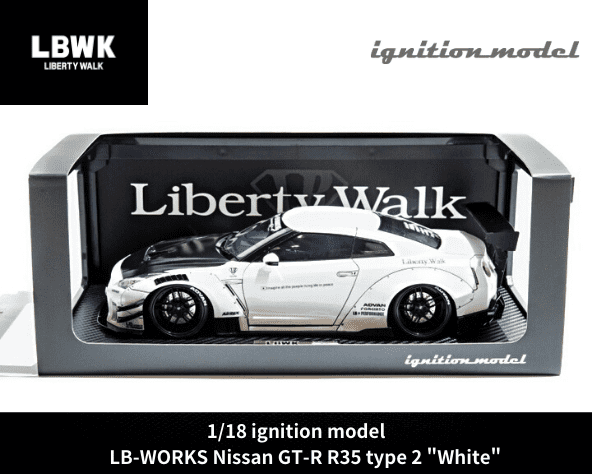 1/18スケール ignition model「LB-WORKS Nissan GT-R R35 Type2 