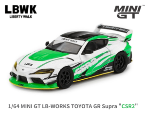 1/64 MINI GTLB-WORKS TOYOTA GR Supra 