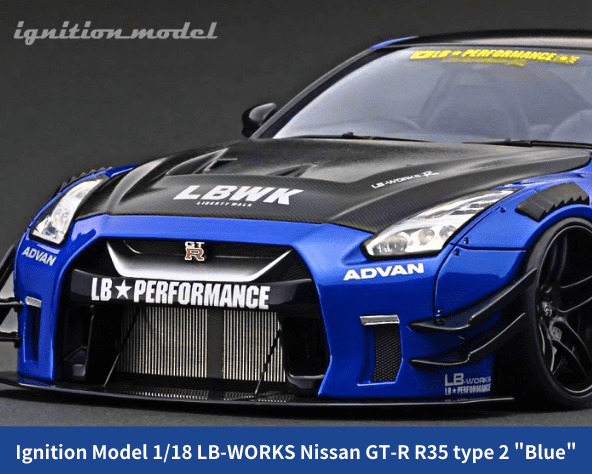1/18スケール ignition model「LB-WORKS Nissan GT-R R35 type 2 