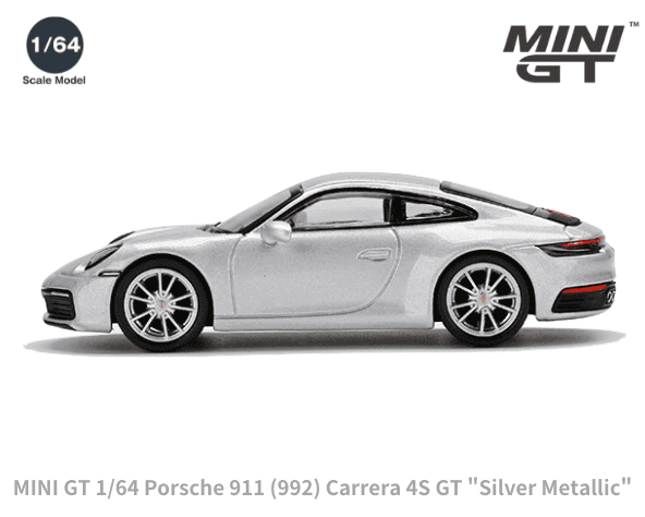 1/64スケール MINI GT「ポルシェ911 (992) カレラ4S」(GT