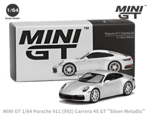 1/64 MINI GT֥ݥ륷911 (992) 4S(GTС᥿å)ߥ˥