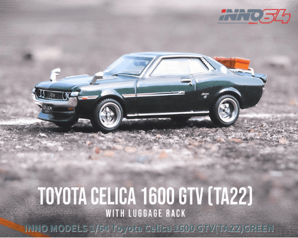 INNO64 1/64スケール「トヨタ・セリカ 1600GTV [TA22] With LUGGAGE 