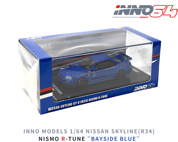 INNO64 1/64スケール「日産スカイラインGT-R (R34) NISMO R-TUNE INNO64 1/64スケール「日産スカイラインGT-R (R34) NISMO R-TUNE