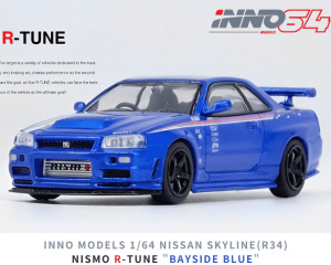 INNO64 1/64饤GT-R (R34) NISMO R-TUNE (٥ɥ֥롼)ߥ˥