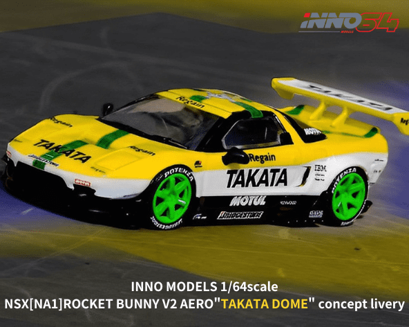 INNO64 1/64スケール「NSX(NA1)ロケットバニーV2エアロ